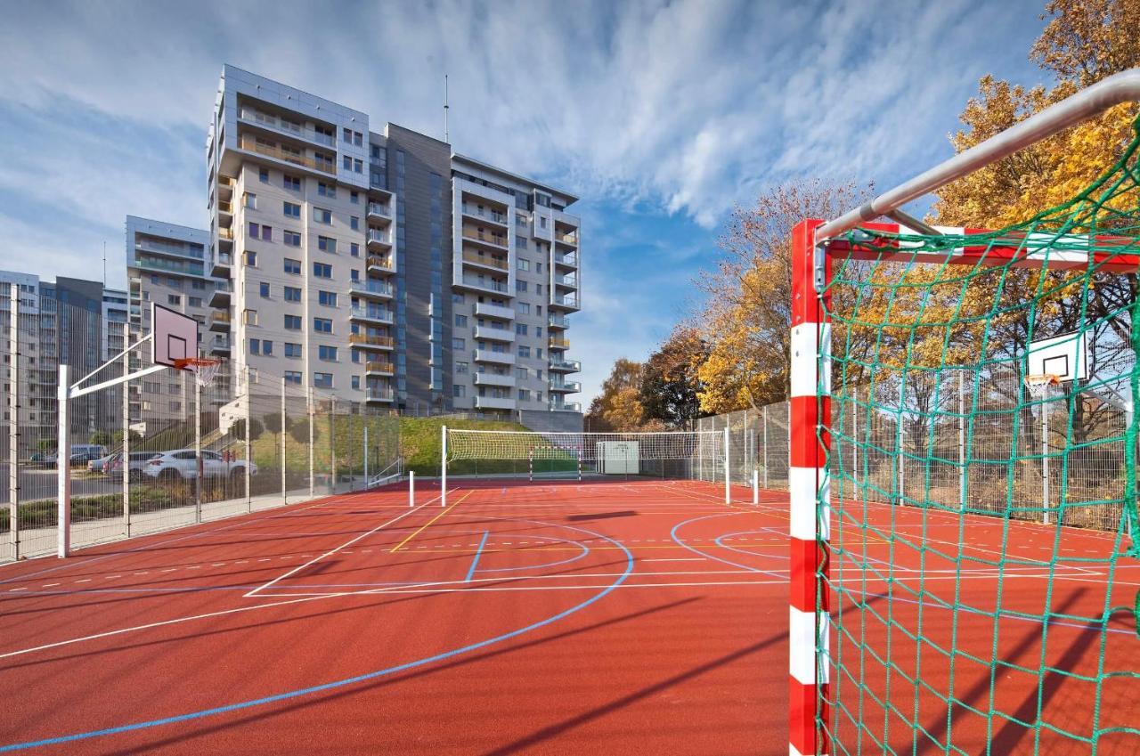 City Park Apartments Гданск Екстериор снимка